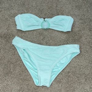 Mint Green Bandeau Bikini
